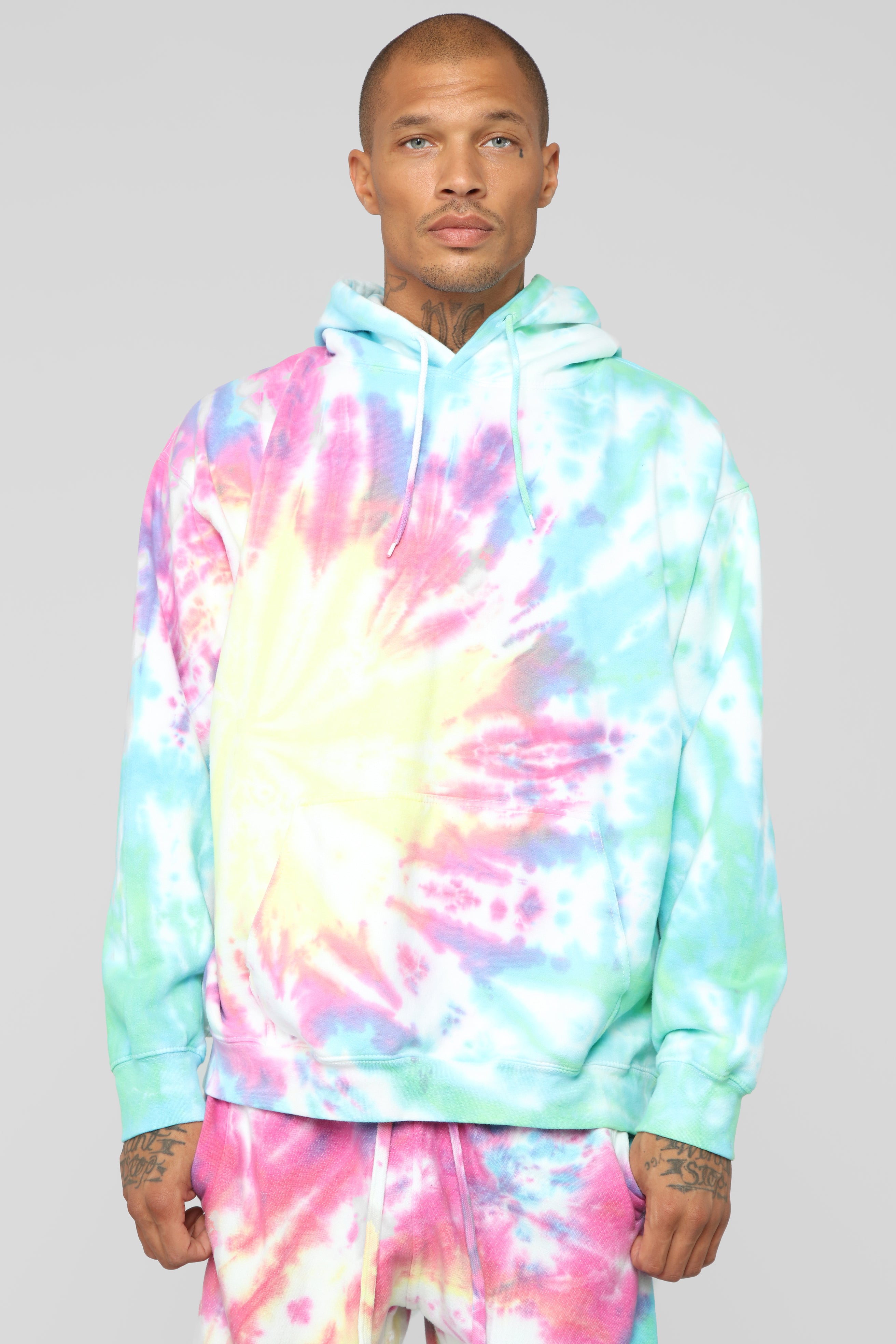 multicolor hoodie