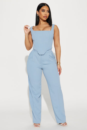 Slinky Girl Flare Pant - Sage, Fashion Nova, Pants