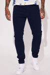 Mac Chino Pants - Navy