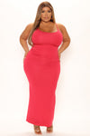 Ajay Maxi Dress - Red