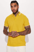 Wilson Short Sleeve Polo - Mustard