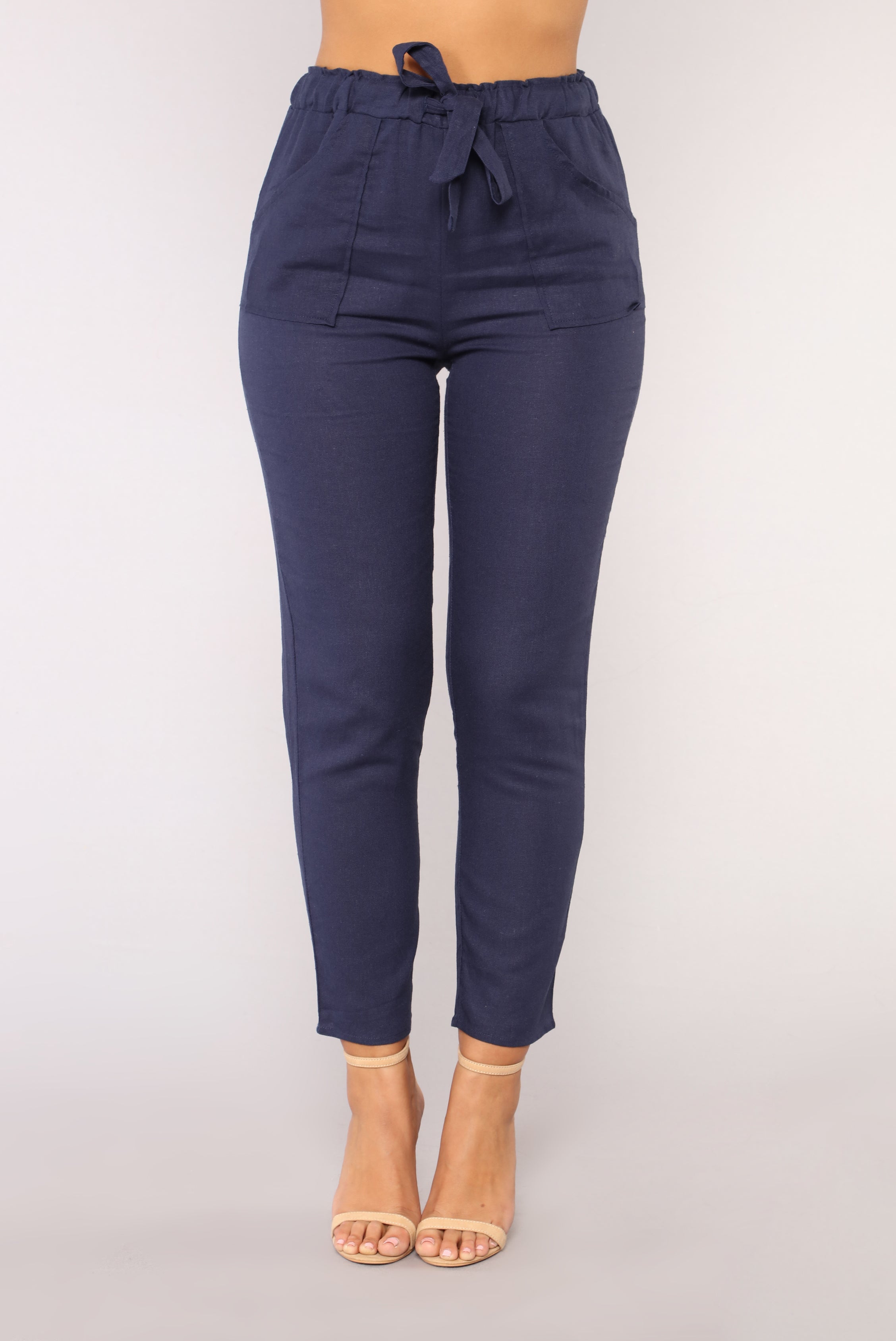 All Tied Up Pants - Navy