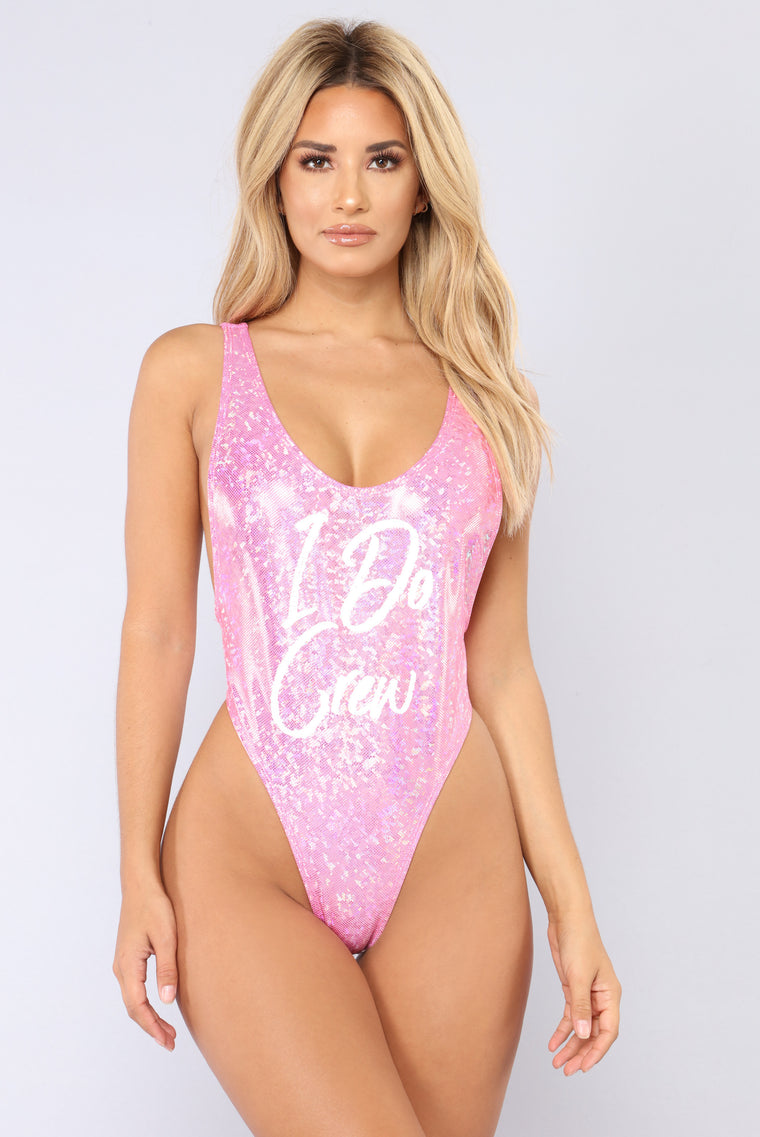 glitter swimsuit