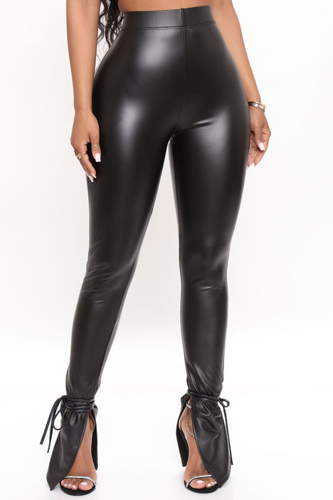 Fashion Nova Faux Leather Leather Pants