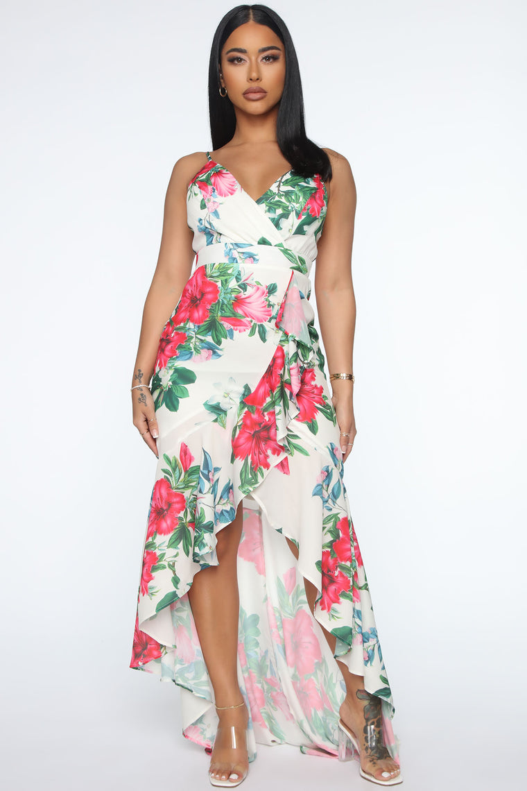 fashion nova floral maxi dress