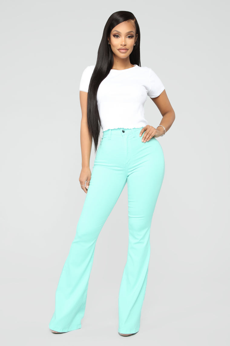 fashion nova bell bottom pants