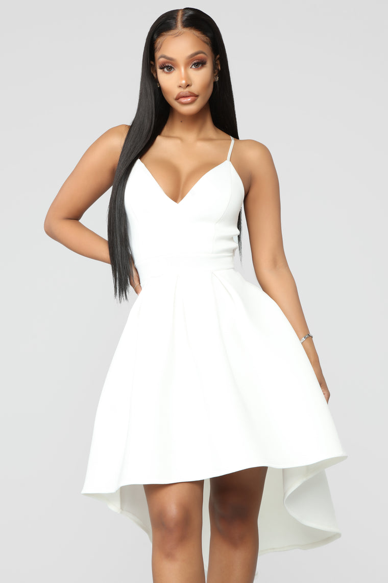 high low dress fashion nova