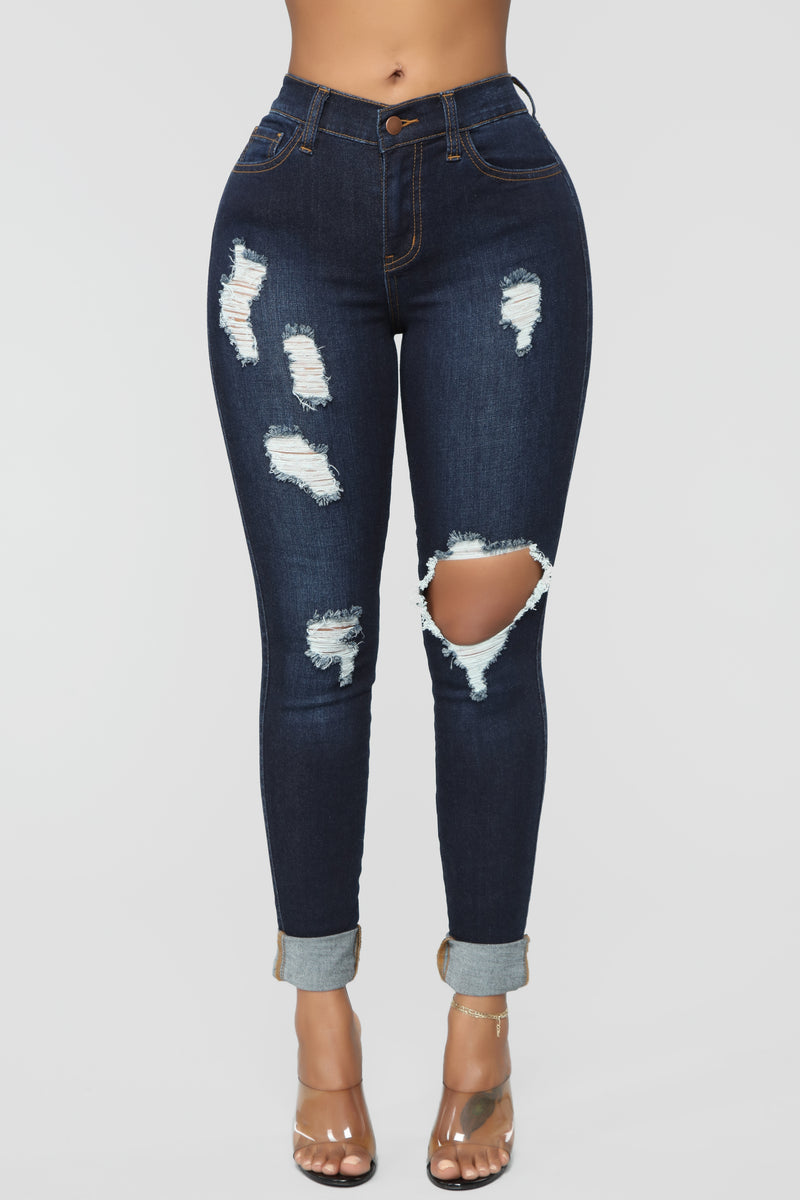 Glistening Jeans - Dark Denim, Jeans | Fashion Nova
