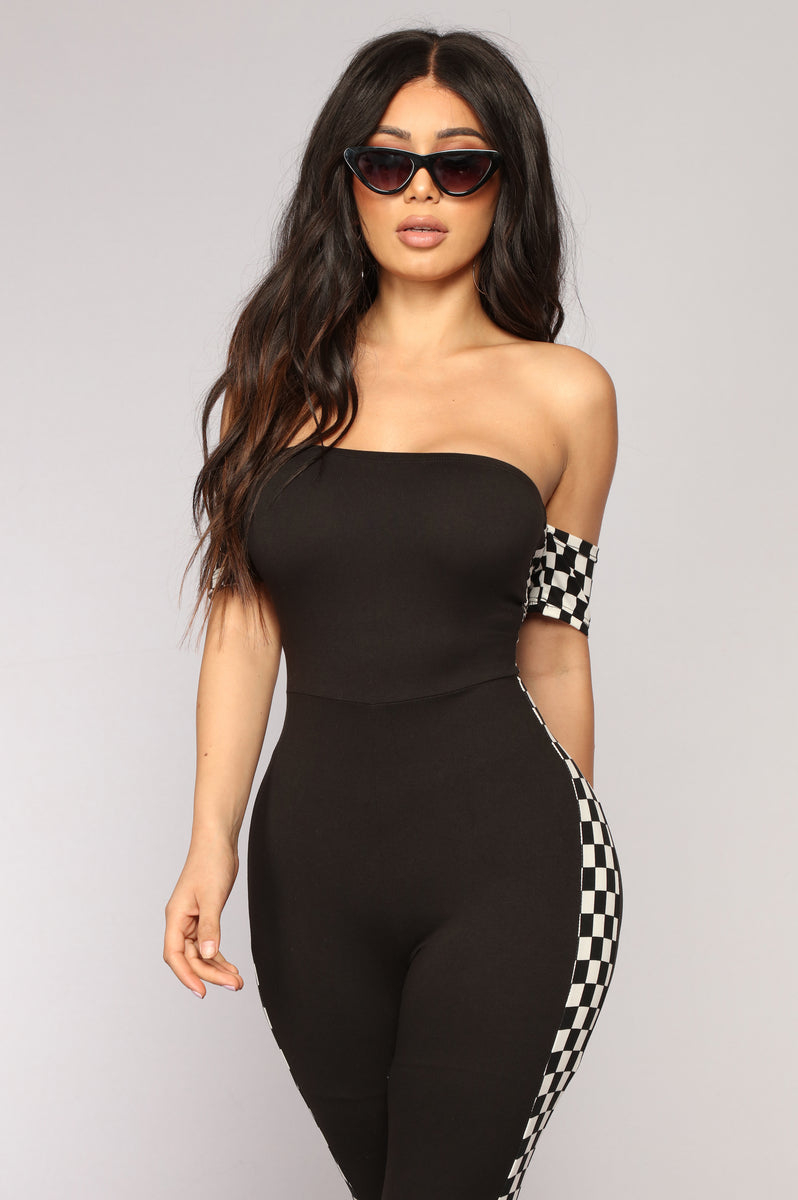 Check Her Out Jumpsuit - Black | Fashion Nova, Jumpsuits | Fashion Nova