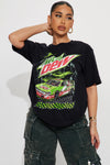 Mtn Dew Racing Graphic Tee - Black