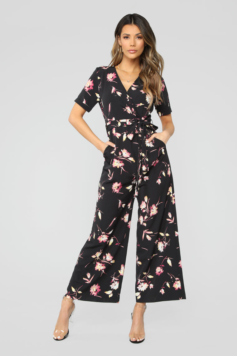 floral jumpsuit fashion nova