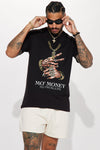 Mo' Money Short Sleeve Tee - Black