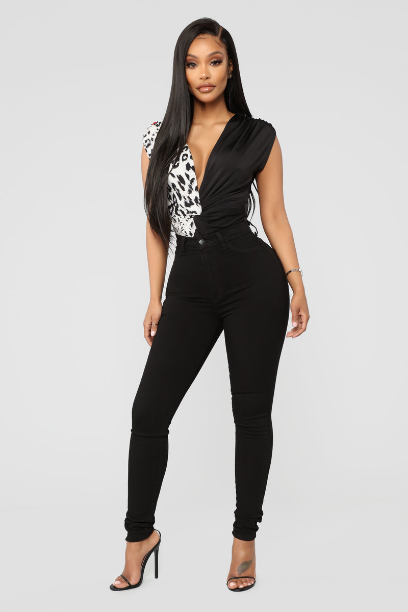 Don't Expect Bodysuit - Black/combo | Fashion Nova, Bodysuits | Fashion ...