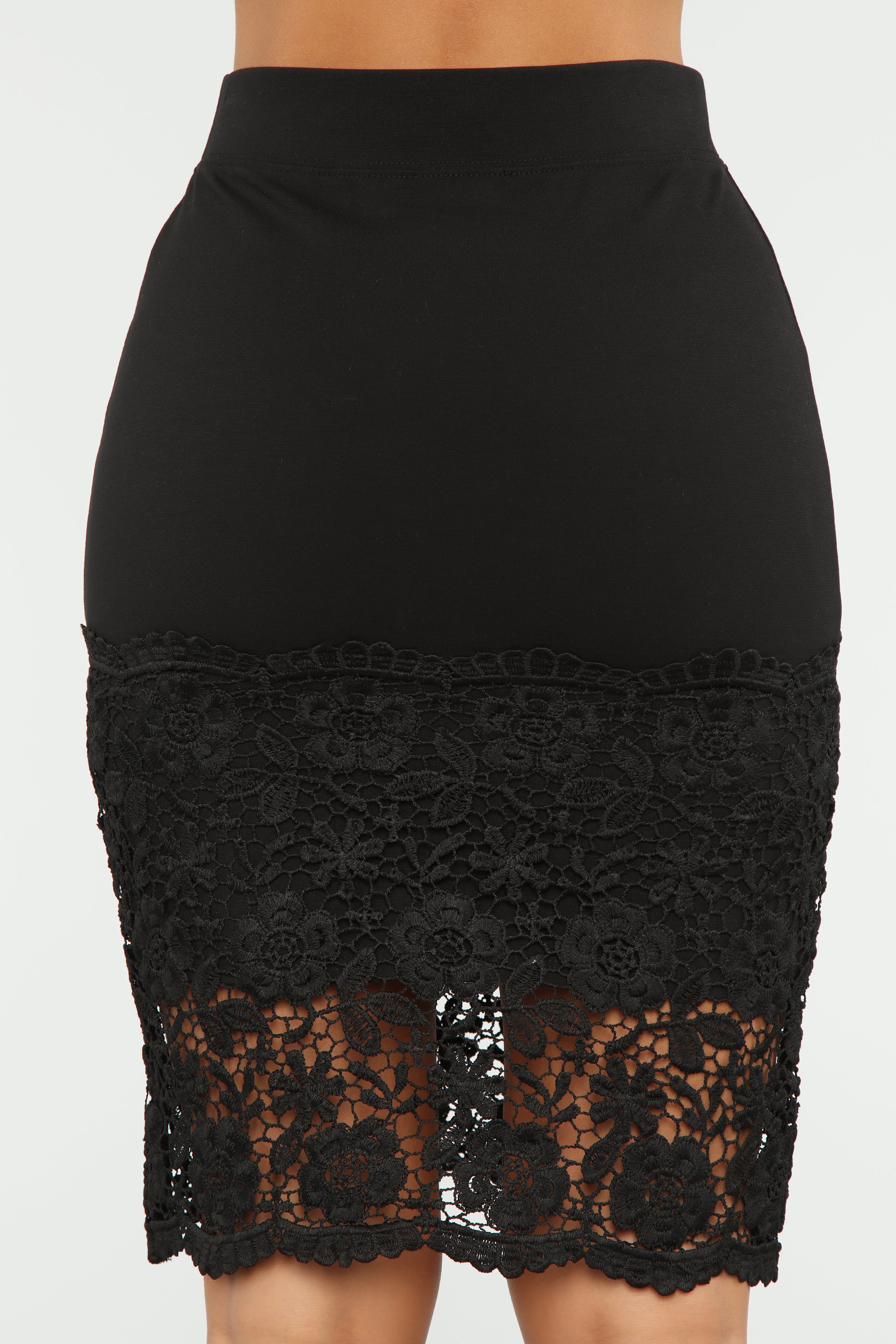 Lace Or Else Skirt - Black – Fashion Nova