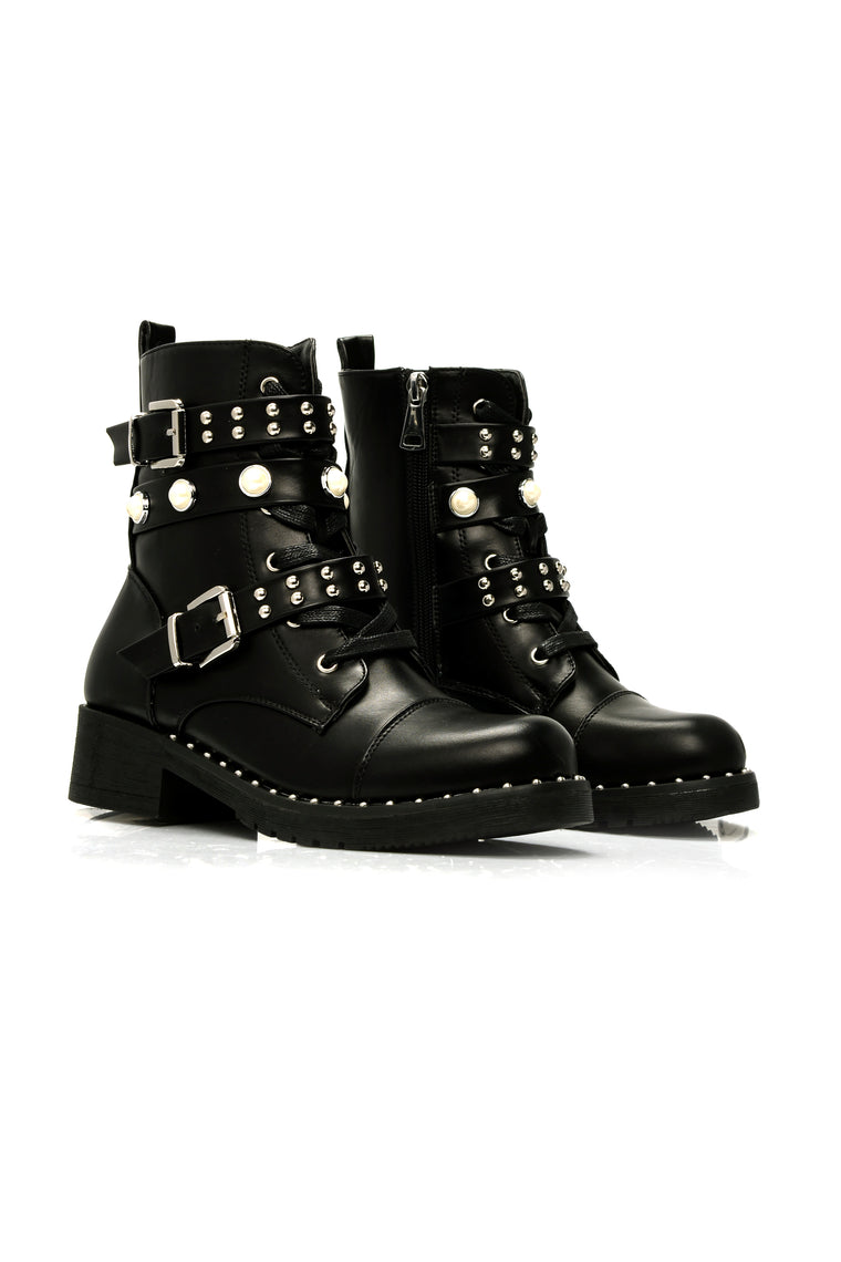 fashion nova combat boots