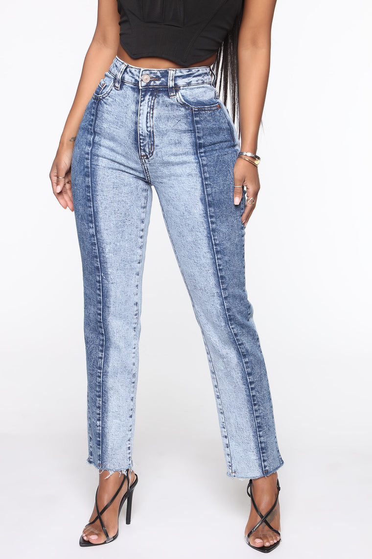 acid wash boyfriend jeans