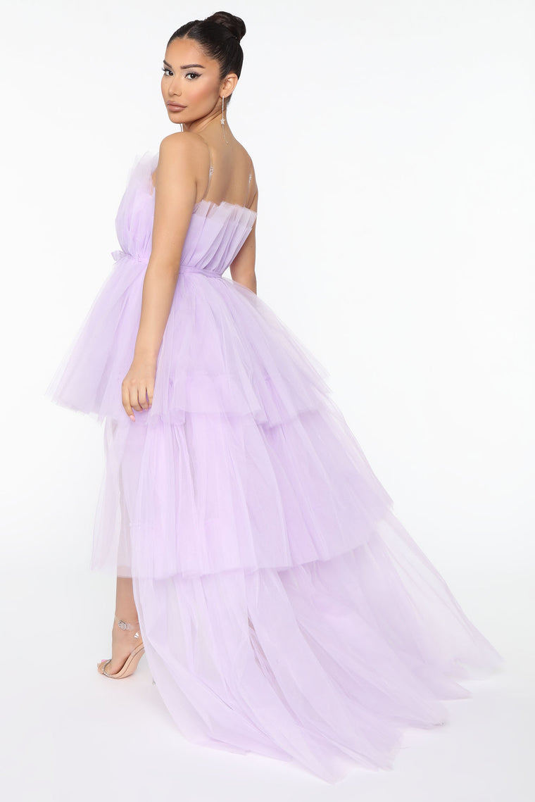 Exclusive After Party Tulle Maxi Dress Lavender Dresses Fashion Nova 