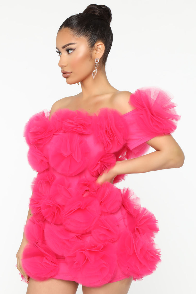 fashion nova pink mini dress
