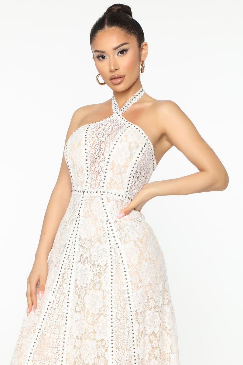 Elegant Love Lace Maxi Dress - White | Fashion Nova, Dresses | Fashion Nova