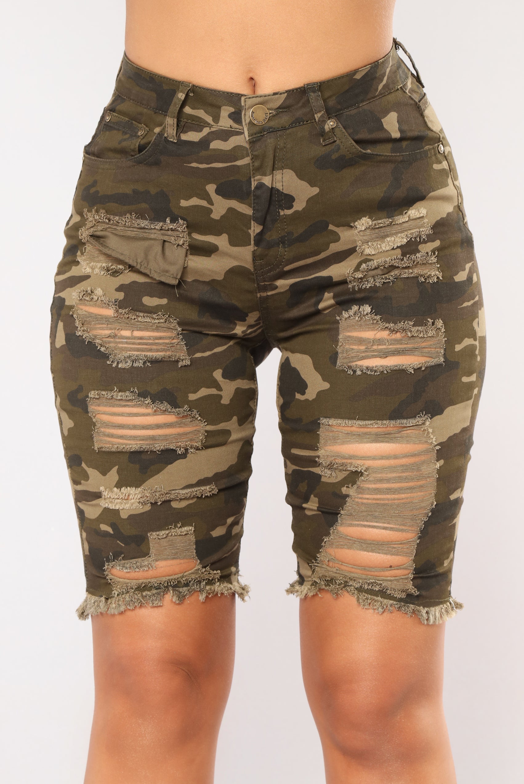 Image result for camo ripped shorts