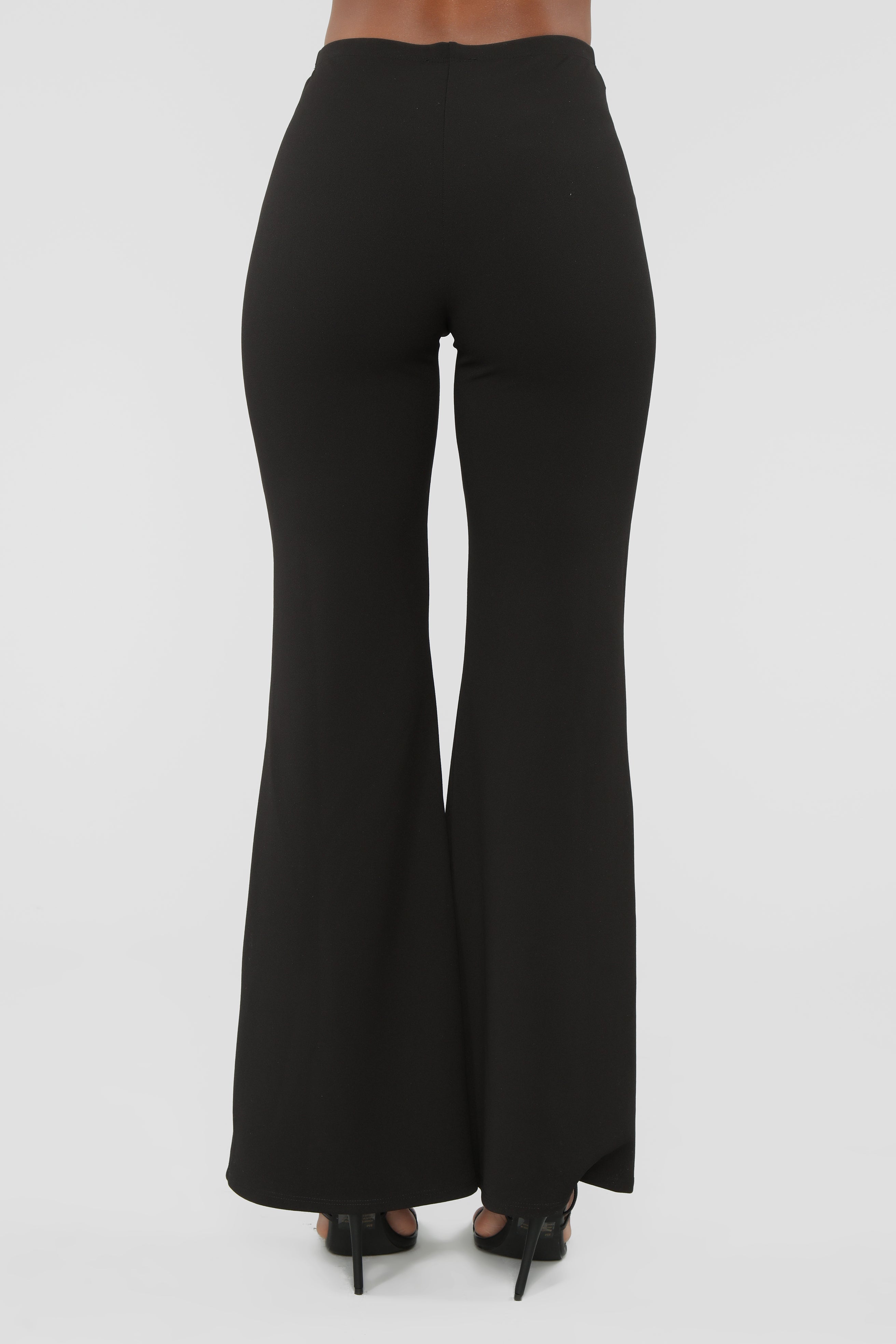 Eat Your Heart Out Flare Pants - Black