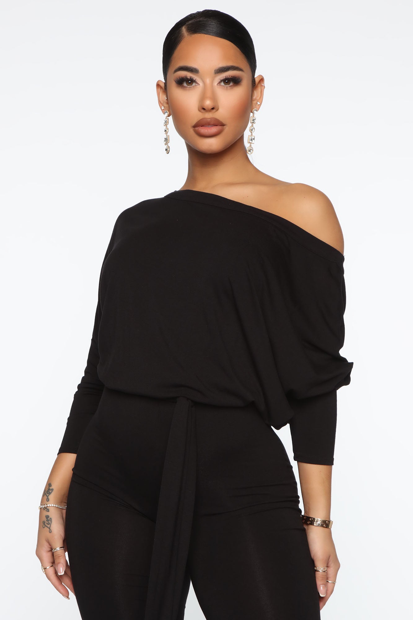 Pro Longer Flare Leg Jumpsuit - Black – Fashion Nova