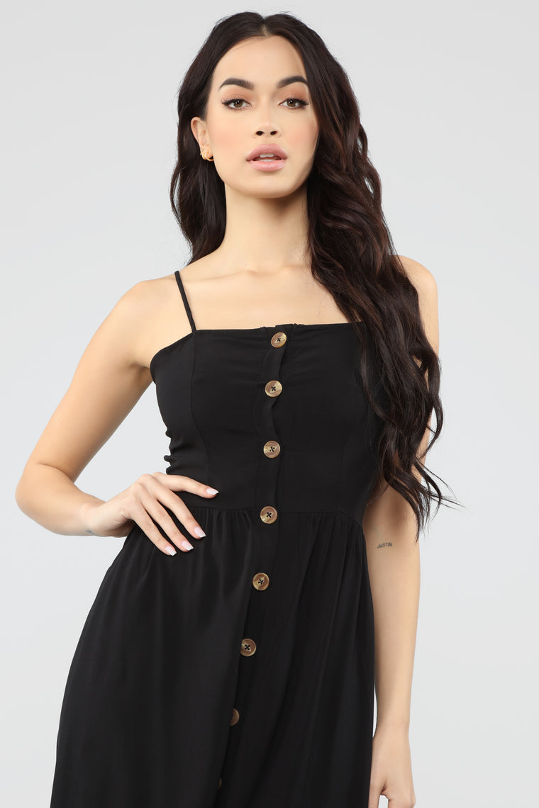 fashion nova button down dress