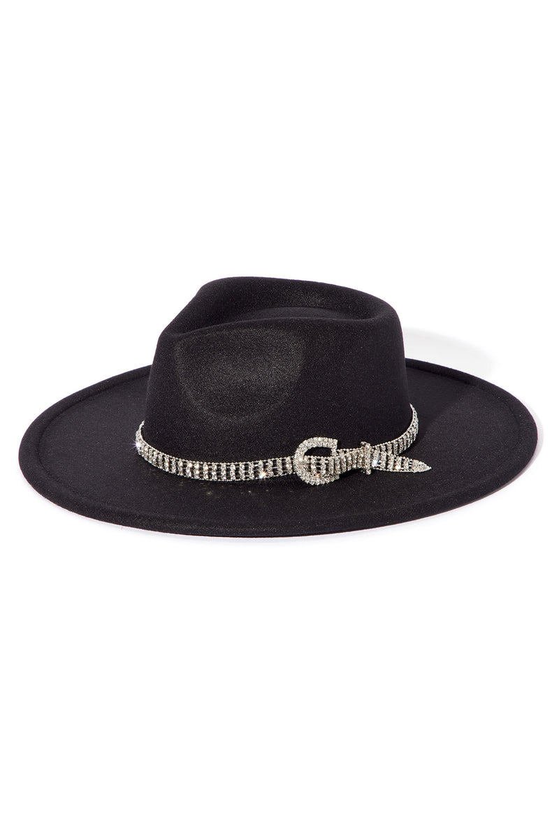 Glamorous Wild Ride Fedora Hat - Black | Fashion Nova, Accessories ...