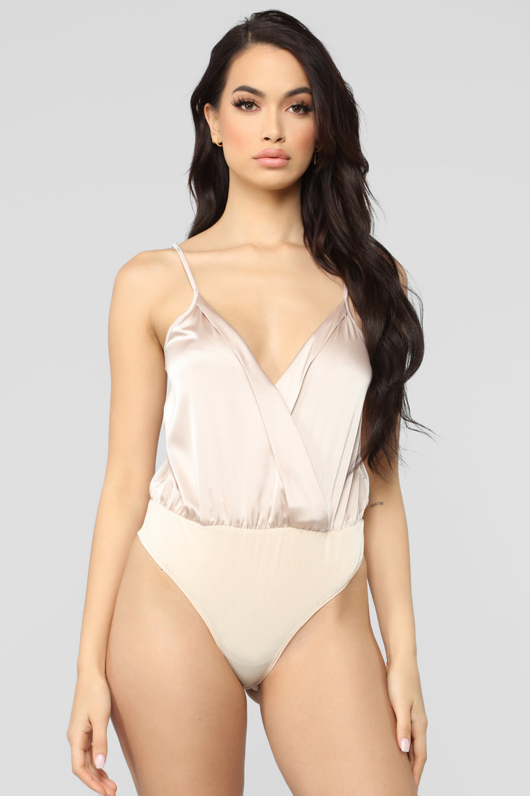 champagne bodysuit