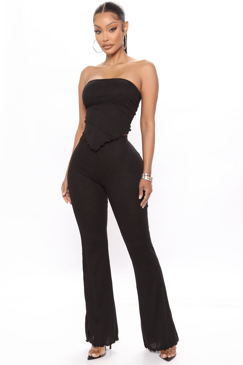 I'm Lucky Pant Set - Black | Fashion Nova, Matching Sets | Fashion Nova