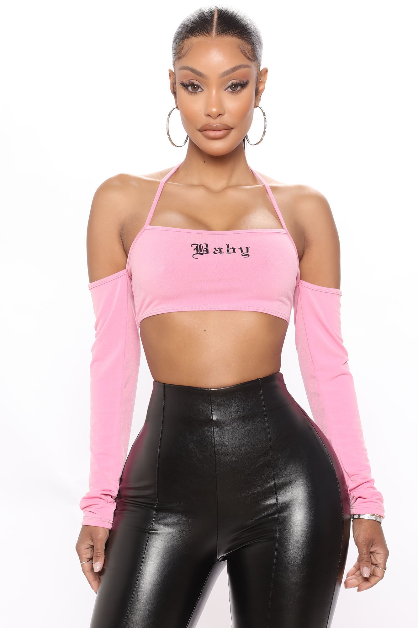 It's Love Shoulder Top - Pink | Fashion Nova, Screens Tops Bottoms | Nova