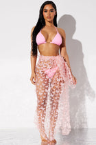 Judith Butterfly Cover Up Skirt - Pink