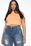 Robin Crop Top - Sherbet