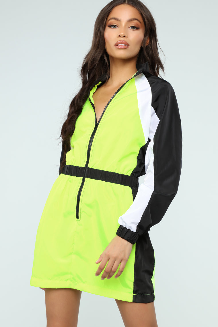 windbreaker dress fashion nova