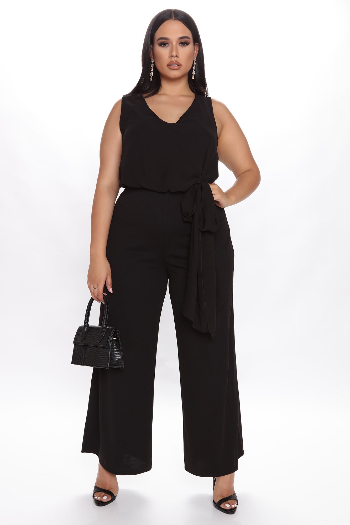 Straight Forward Business Jumpsuit - Black – Fashion Nova