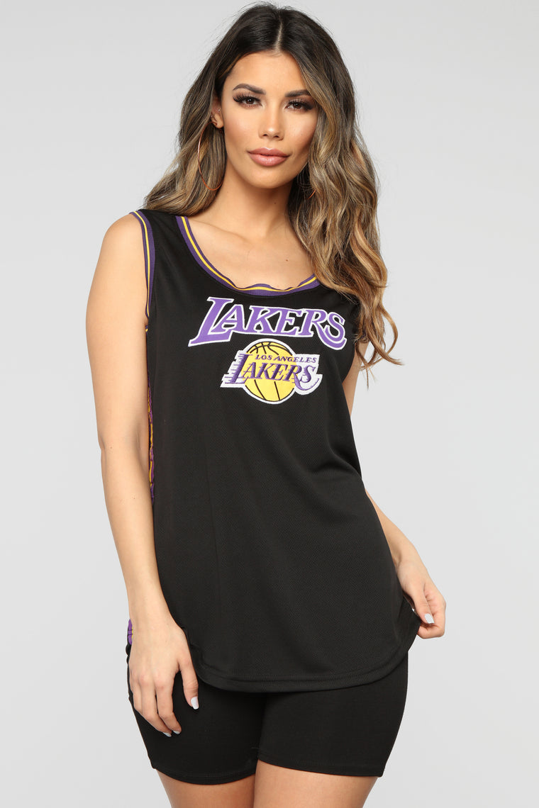 lakers sequin jersey