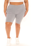 Gotta Have It Biker Shorts - Grey