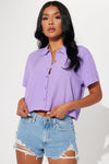 Zaidie Shirt - Lavender