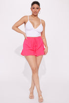 Go To Ruffle Short - Hot Pink