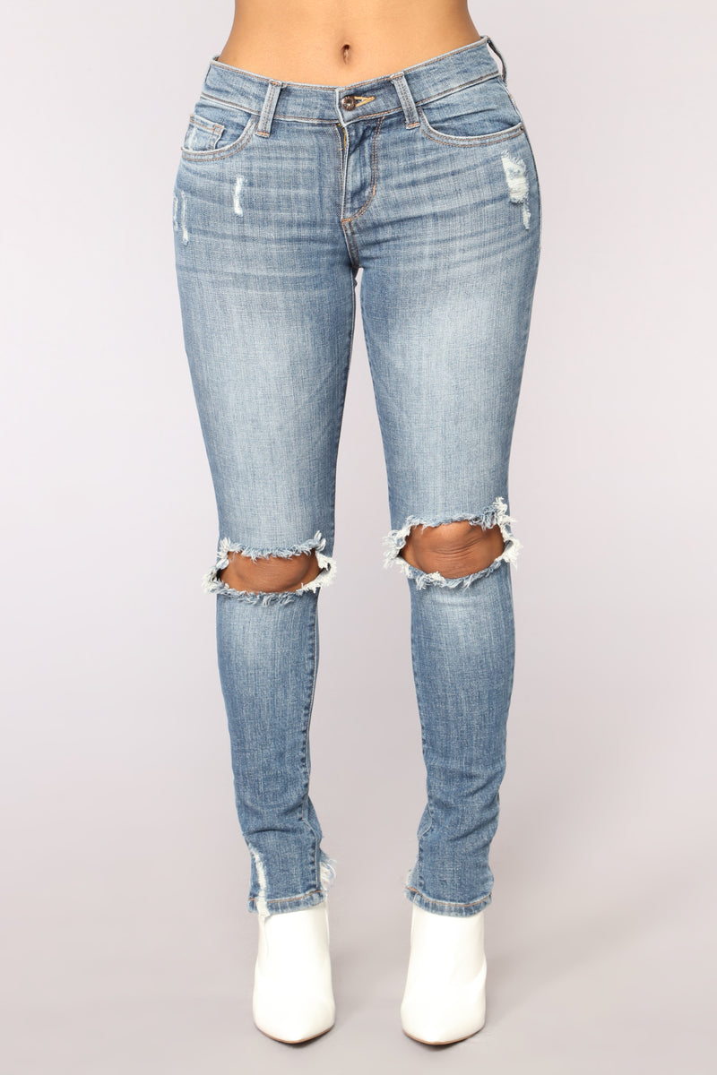 Password Protected Skinny Jeans - Medium Blue Wash | Fashion Nova ...