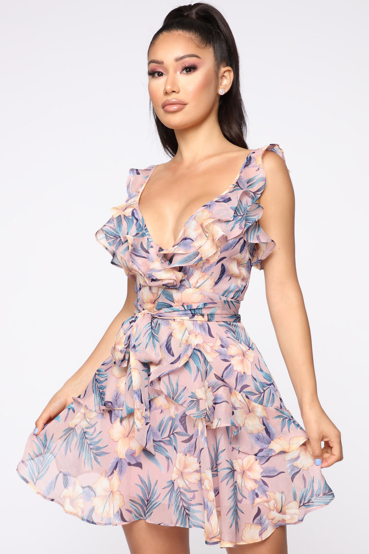 floral dress fashion nova