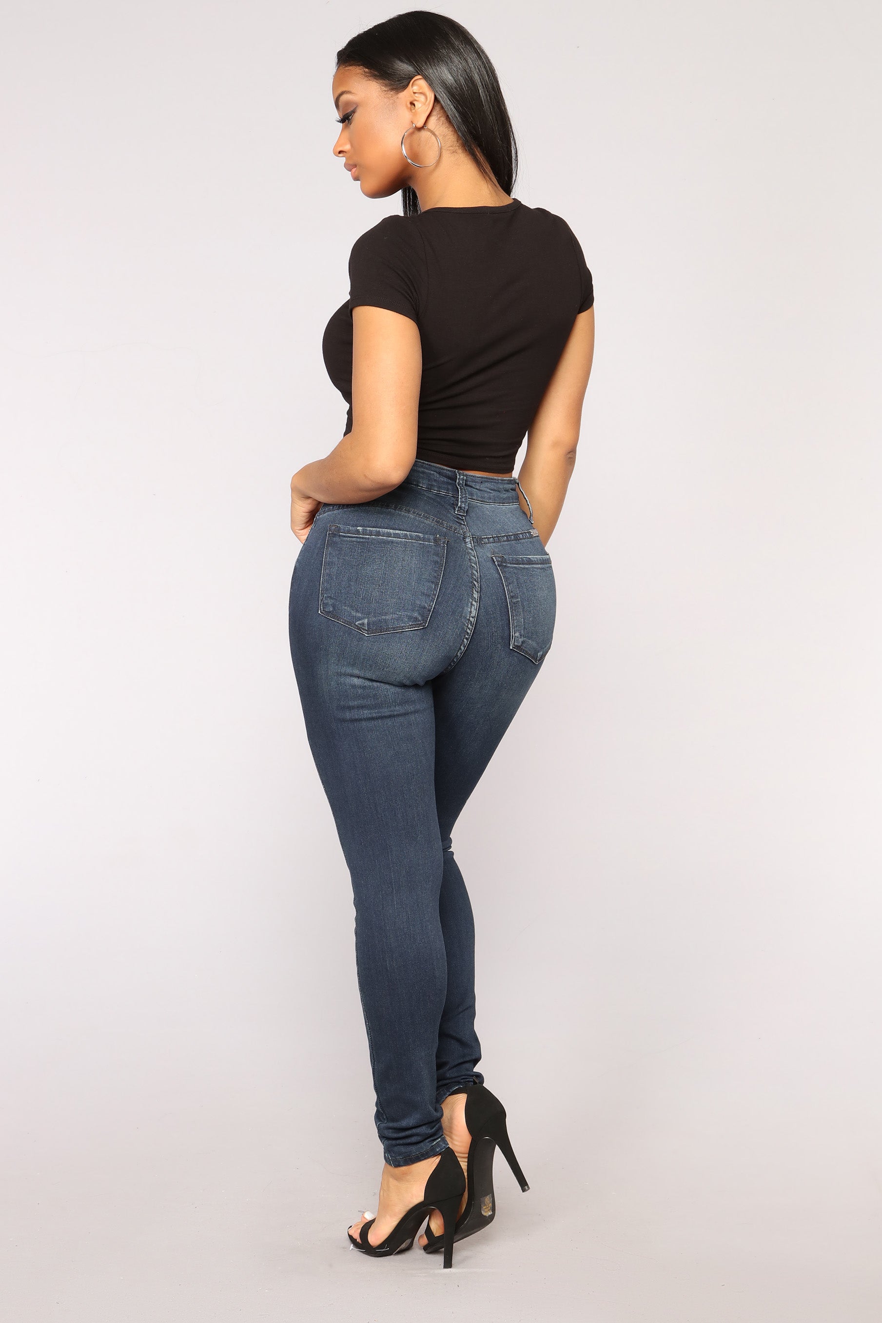 Empire State High Rise Jeans - Dark Denim – Fashion Nova