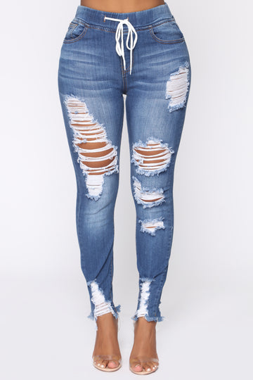 distressed skinny jeans ladies