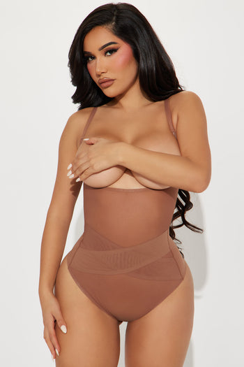 Snatched Body Thong Shapewear Bodysuit - Chocolate, Fashion Nova, Lingerie  & Sleepwear