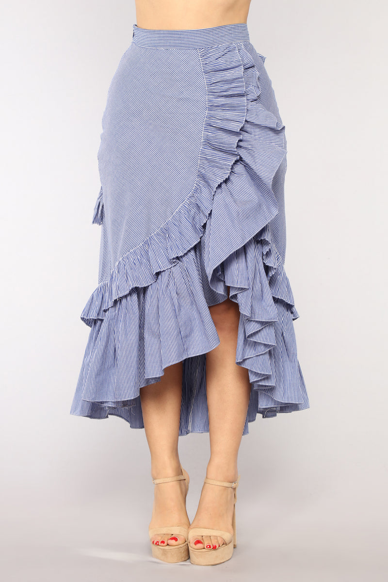 Dahlia Ruffle Skirt - Royal Blue | Fashion Nova, Skirts | Fashion Nova