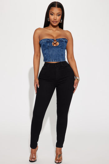 Tall Eva Super Soft Curvy Skinny Jean - Black, Fashion Nova, Jeans