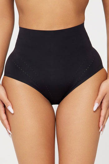 Peer Women's Tummy Control Thong Shapewear (Black, L): Buy Online at Best  Price in UAE 