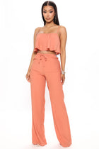 Take You There Pant Set 33 - Terracotta