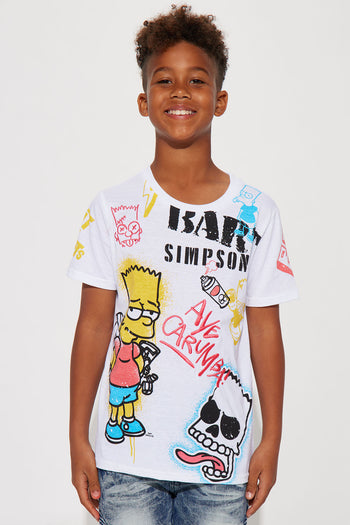 SpongeBob Squarepants Jersey Tee - White/Black, Fashion Nova, Screens Tops  and Bottoms