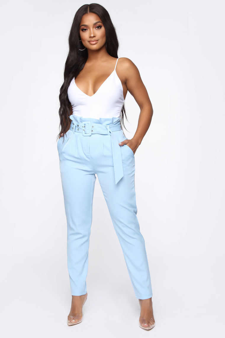 fashion nova blue pants